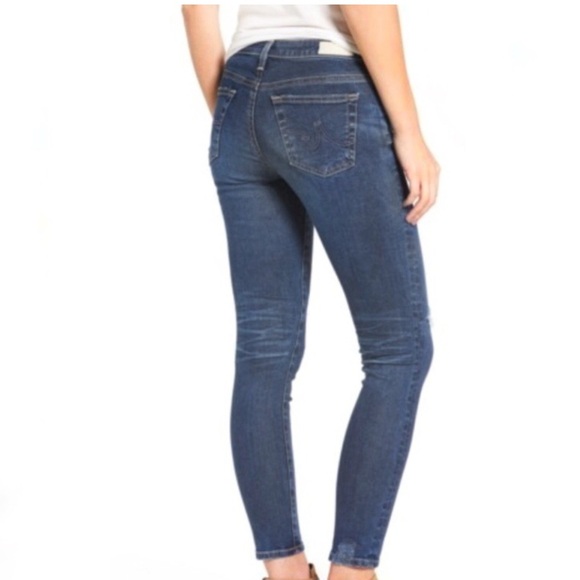 AG The Legging Ankle Patchwork Jeans - Picture 6 of 14